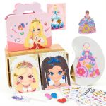 Jar Melo Princess Art Craft Kit Pink Paper Makeup Diamond-0
