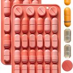 Pink Pill Molds Fchil Silicone Candy Mold Set-0