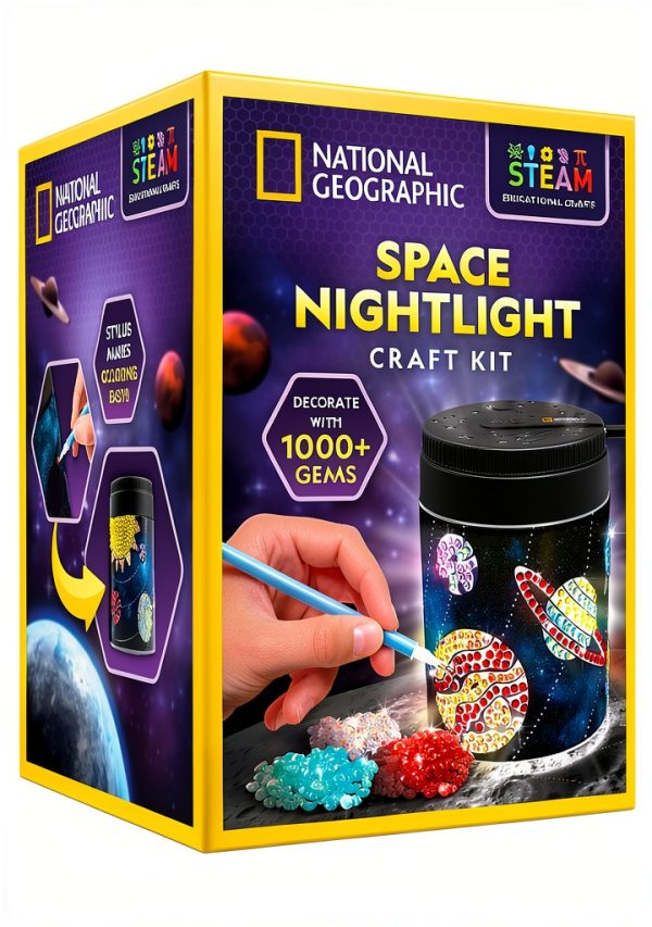 Blue Marble Solar System Night Light DIY Craft Kit-0