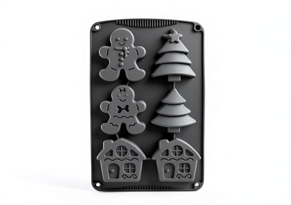LLchunyun Christmas Silicone Mold BPA Free Baking Candy-2