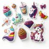 Yrinfay Unicorn Shrink Plastic Craft Kit for Kids DIY Art-1