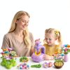 Zappyway DIY Flower Craft Kit Fabric Multicolor Kids Toy-5