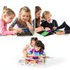 GLCSC Rainbow Scratch Art Kit for Kids Paper Craft Set-4