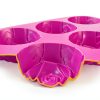 YJWYDM Silicone Rose Mold BPA Free Pink Candy Soap Maker-3