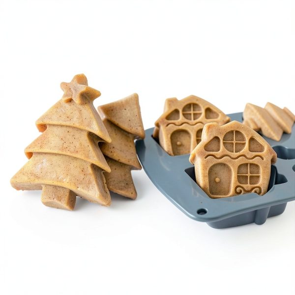 LLchunyun Christmas Silicone Mold BPA Free Baking Candy-6