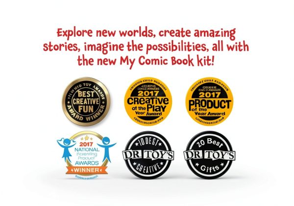 Lulu Jr My Comic Book Kit Create Your Own Comic-5
