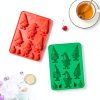 Apiocmy Christmas Gnome Silicone Candy Mold-4