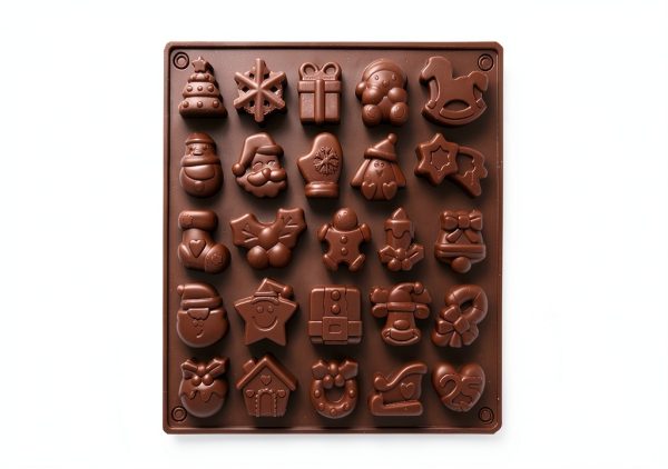 Christmas Candy Molds by SiliconeMoldCo Food Grade-2