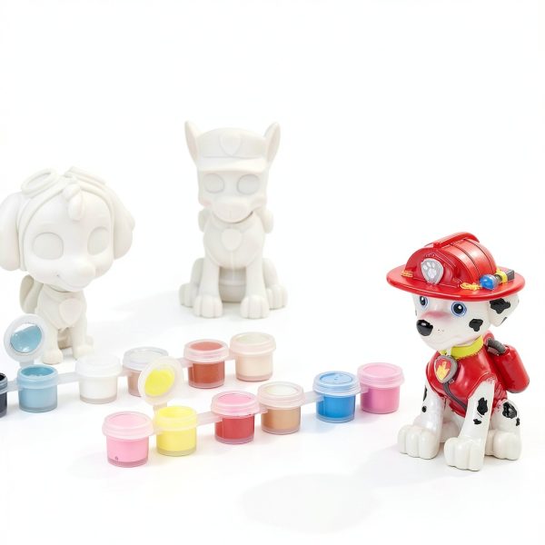 PAW Patrol Craft Kit Paint Figurines Melissa Doug Kids-7