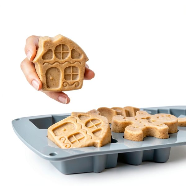 LLchunyun Christmas Silicone Mold BPA Free Baking Candy-4