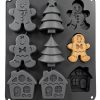 LLchunyun Christmas Silicone Mold BPA Free Baking Candy-0