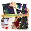 GLCSC Rainbow Scratch Art Kit for Kids Paper Craft Set-2