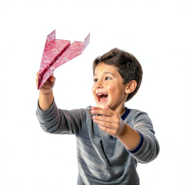 Pelto Christmas Paper Airplane Kit Kids Crafts 60 Sheets-5