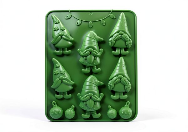 Apiocmy Christmas Gnome Silicone Candy Mold-1
