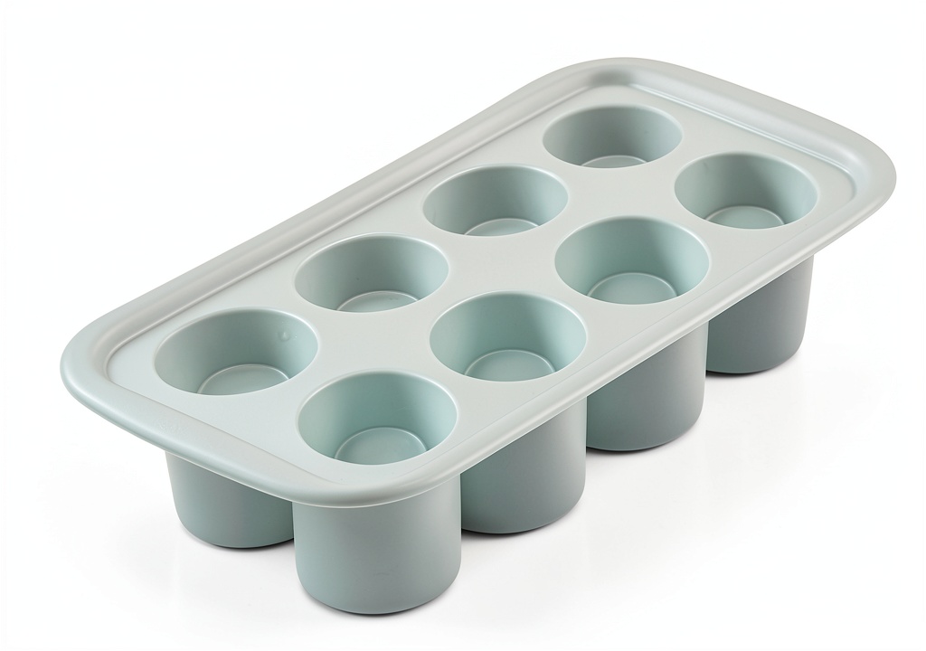 Wilton silicone shot glass mold filled with colorful candy