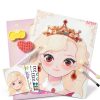 Jar Melo Princess Art Craft Kit Pink Paper Makeup Diamond-1