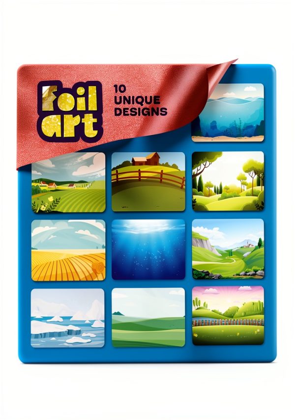 Dan&Darci Animal Foil Art Craft Kit for Kids Creative Fun-6