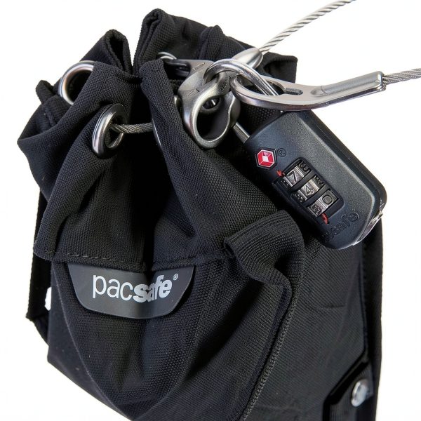 Pacsafe Anti-Theft Travel Lock Bag Black 5L-2