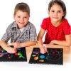 MBJRFU Rainbow Scratch Art Notebooks for Kids-2
