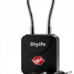 Diyife TSA Luggage Locks with Key Portable Zinc-0