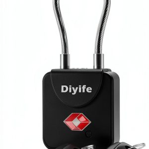 Diyife TSA Luggage Locks with Key Portable Zinc-0