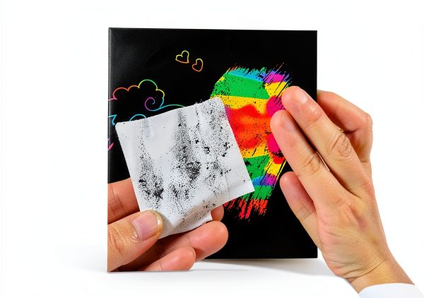 MBJRFU Rainbow Scratch Art Notebooks for Kids-3