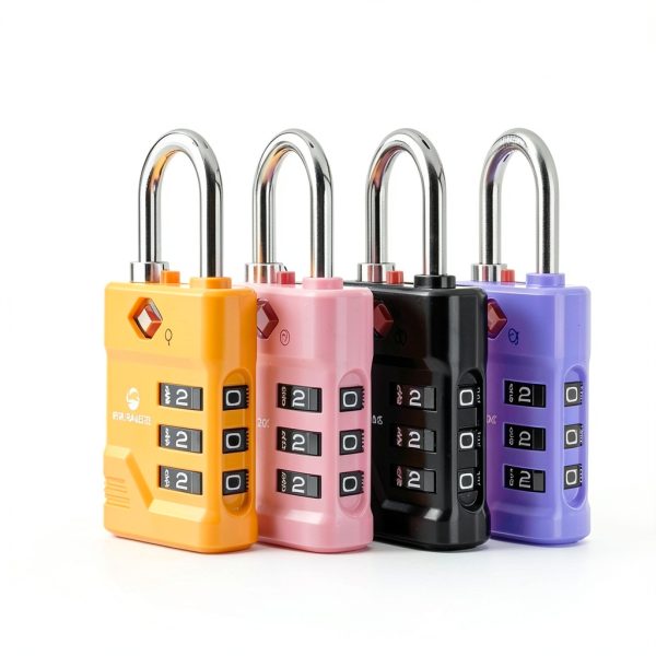 SURE LOCK TSA Luggage Lock Zinc Alloy Durable-6