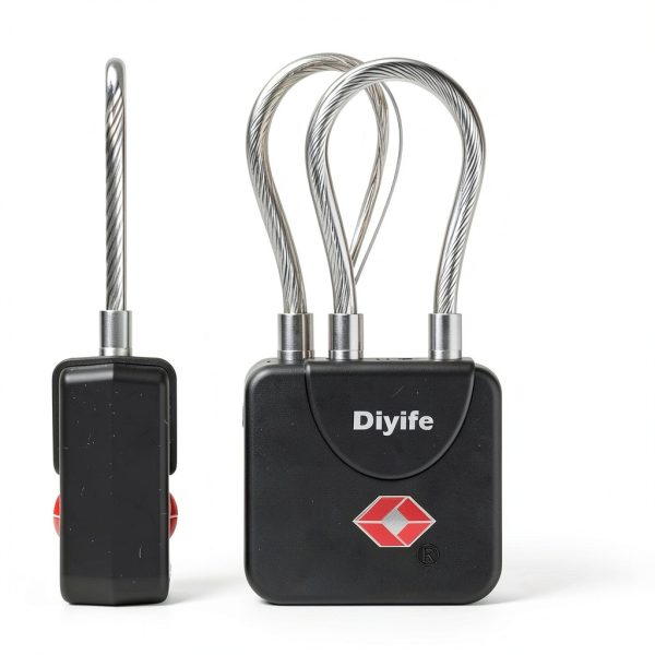 Diyife TSA Luggage Locks with Key Portable Zinc-3