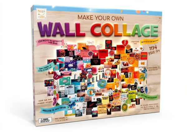 Hapinest Wall Collage Kit Paper Craft Teen Design-0