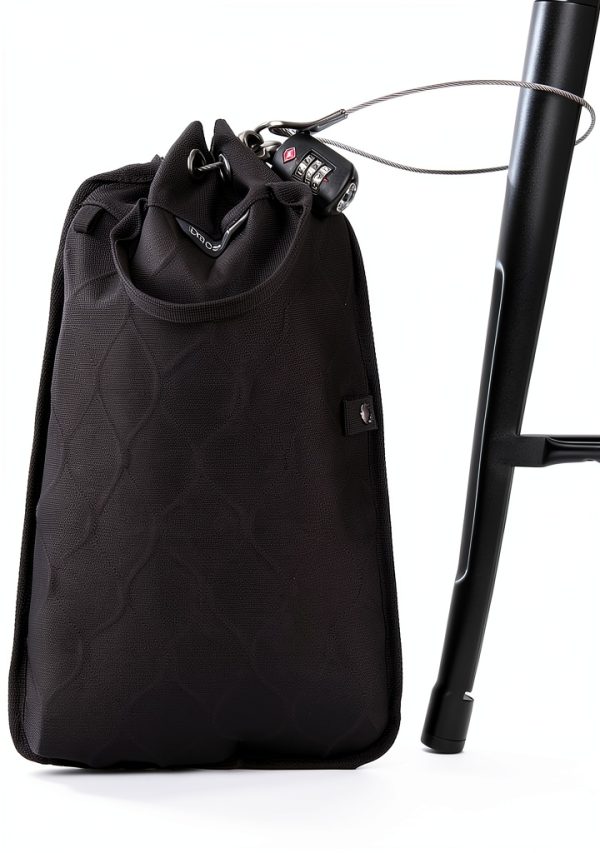 Pacsafe Anti-Theft Travel Lock Bag Black 5L-1