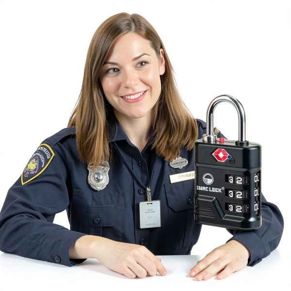 SURE LOCK TSA Luggage Lock Zinc Alloy Durable-3