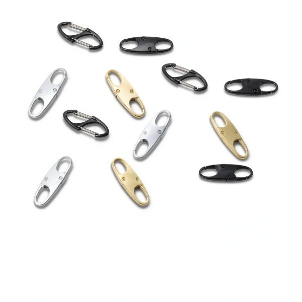 Zipper Lock Set EllaYIDOI 29‑Piece Zinc Alloy Black Gold Silver-4