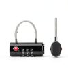 Puroma Luggage Combination Lock CLL325 Black Zinc TSA Approved-2