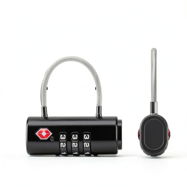 Puroma Luggage Combination Lock CLL325 Black Zinc TSA Approved-2