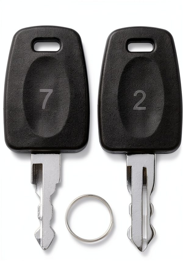 Master Key Luggage Lock gradora T‑SA 002/007 Black 2‑Piece-0