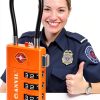TSA Approved Luggage Lock ANVIL ANVIL23021 Zinc Alloy Orange-7