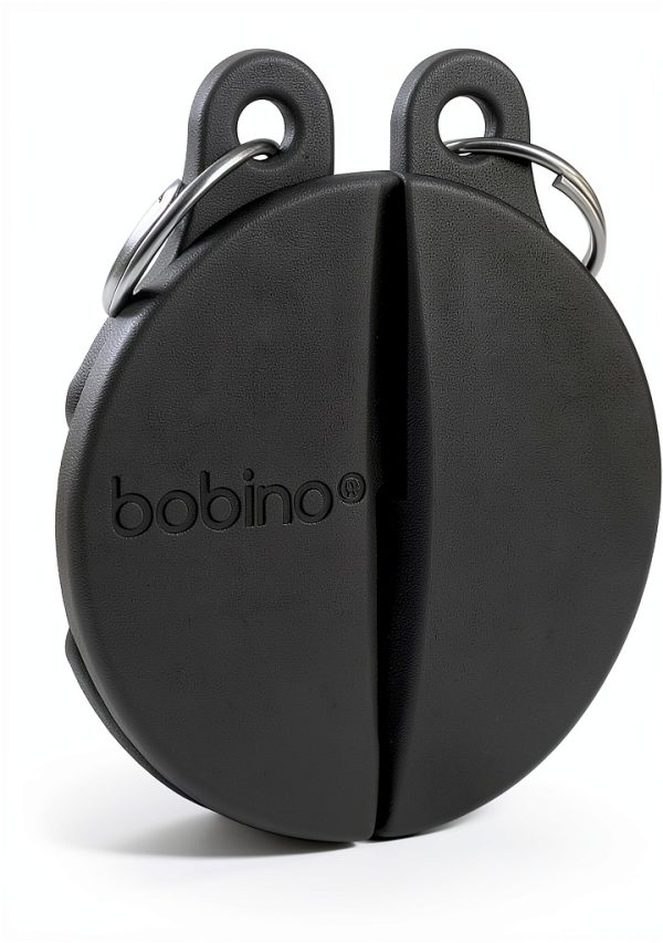 Bobino Zipper Clip Luggage Lock 4cm Charcoal Security Travel Lock-0