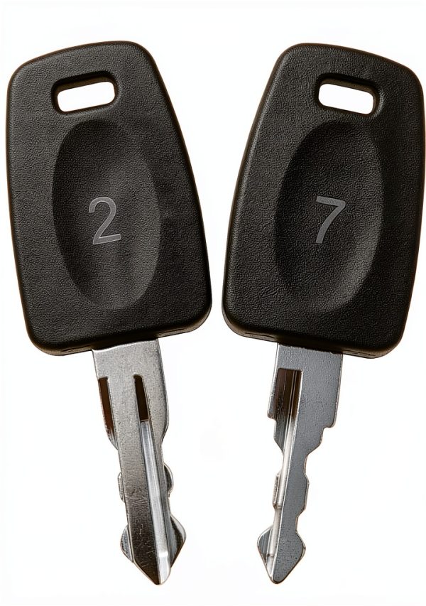 Master Key Luggage Lock gradora T‑SA 002/007 Black 2‑Piece-1
