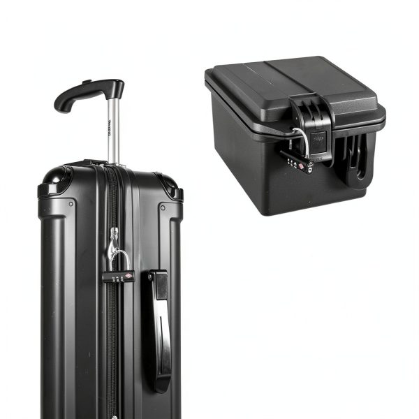 Puroma Luggage Combination Lock CLL325 Black Zinc TSA Approved-4