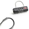 Puroma Luggage Combination Lock CLL325 Black Zinc TSA Approved-1