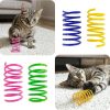 AGYM Cat Spring Toys, 30 Pack Cat Spiral Springs for Indoor Cats, Colorful & Durable Plastic Spring Coils Attract to Swat, Bite, Hunt, Interactive Toys for Kittens-5