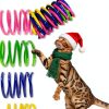 AGYM Cat Spring Toys, 30 Pack Cat Spiral Springs for Indoor Cats, Colorful & Durable Plastic Spring Coils Attract to Swat, Bite, Hunt, Interactive Toys for Kittens-2