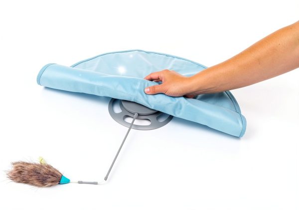 Electronic Motion Cat Toy SmartyKat Feather Toy Hot Pursuit Blue-2