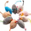 Fashion's Talk Cat Mice Toy 18-Pack Plush Catnip-Filled Mice Toys for Indoor Cats - Realistic Design, 9 Assorted Colors, 2 of Each, Value Pack-1