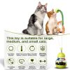 Cat Toy TLKNG Interactive Wobble Treat Dispensing Ball for Indoor Cats-1
