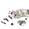 Potaroma 4Pcs Catnip Knife Toys for Indoor Cats, Crinkly Sound Kitten-3