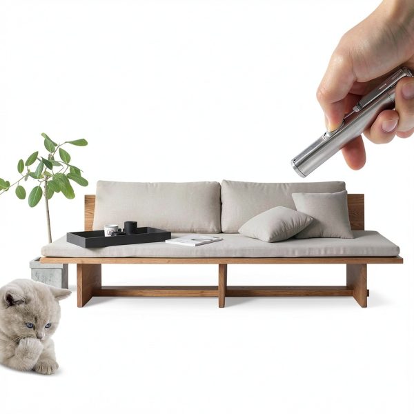 Cat Toy Pointer for Indoor, Cat Mouse Toys Wand Light Pet Interactive Toys to Keep Cat Busy, for Kitten Cat Dog Chase Play-4