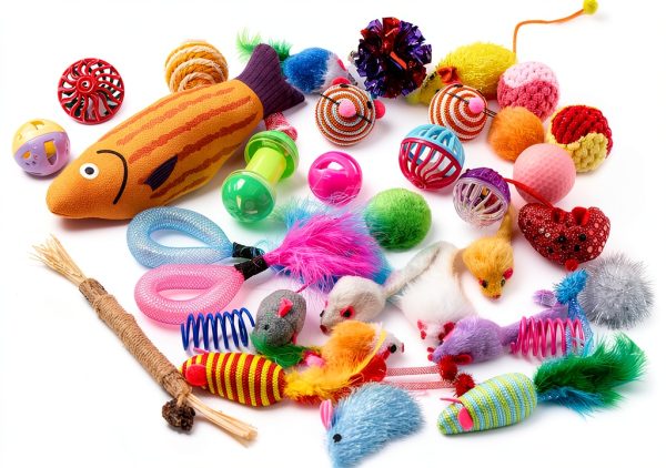 Fashion's Talk Cat Toys Variety Pack for Kitty 20 Pieces-1