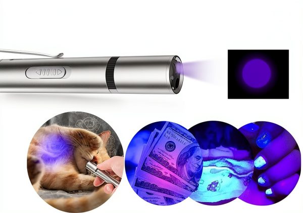Cat Toy Pointer for Indoor, Cat Mouse Toys Wand Light Pet Interactive Toys to Keep Cat Busy, for Kitten Cat Dog Chase Play-2
