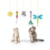 Cat Feather Toy Potaroma Interactive Hanging Kitten Play-2